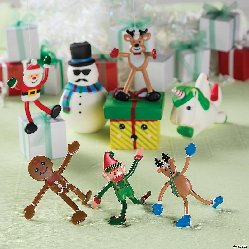 Holiday Character Bendables - 24 Pc.