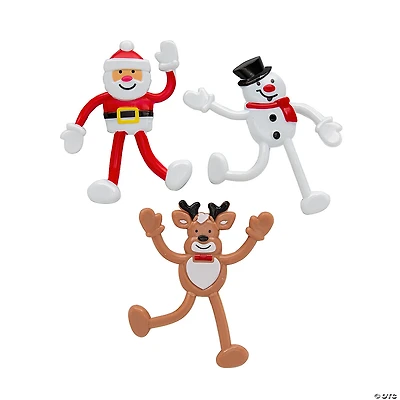 Holiday Character Bendables - 24 Pc.