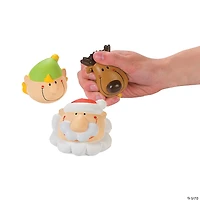 Holiday Character Stress Toys - 12 Pc.