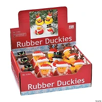 Holiday Rubber Ducks - 12 Pc.