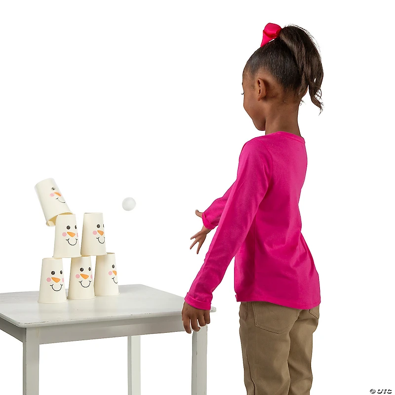 Holiday Snowball Bowling Game
