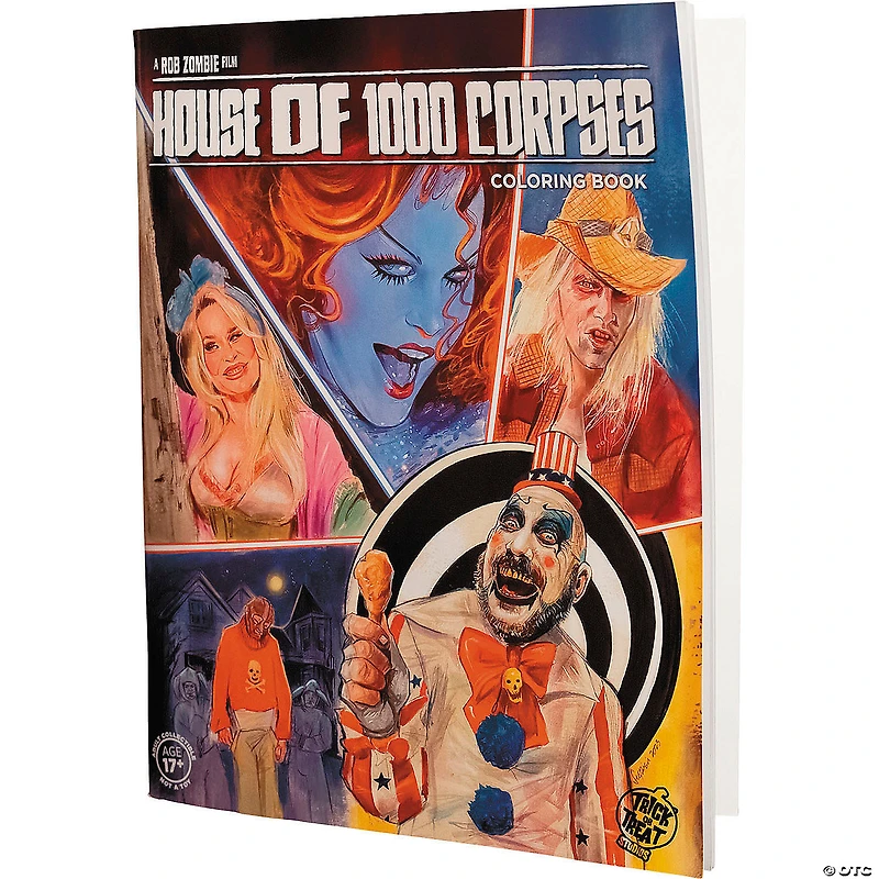 House of 1000 Corpses™ Adult Coloring Book