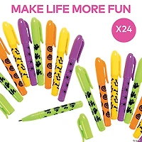 Iconic Halloween Mini Pens - 24 Pc.
