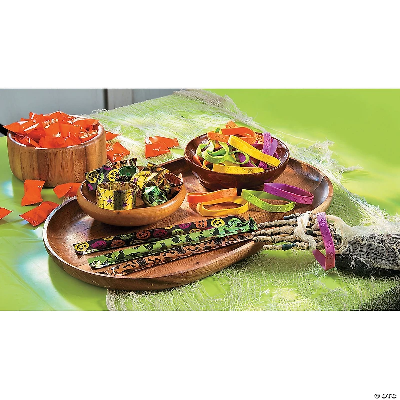 Iconic Halloween Slap Bracelets - 12 Pc.