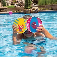 Inflatable 5" Monster Mini Beach Balls - 12 Pc.