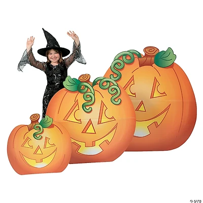 Jack-O-Lantern Cardboard Cutout Stand-Ups Halloween Decorations
