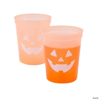 Jack-O’-Lantern Color Changing Tumblers - 12 Pc.