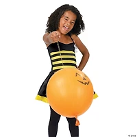 Jack-O’-Lantern Latex Punch Balls - 12 Pc.