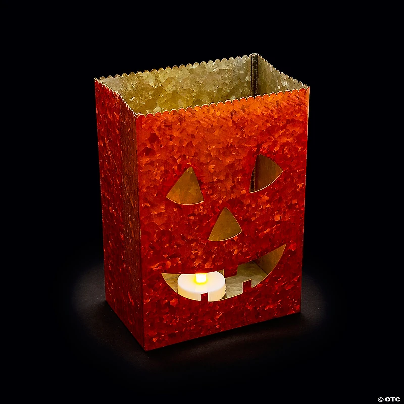 Jack-O’-Lantern Tabletop Luminary Halloween Decorations