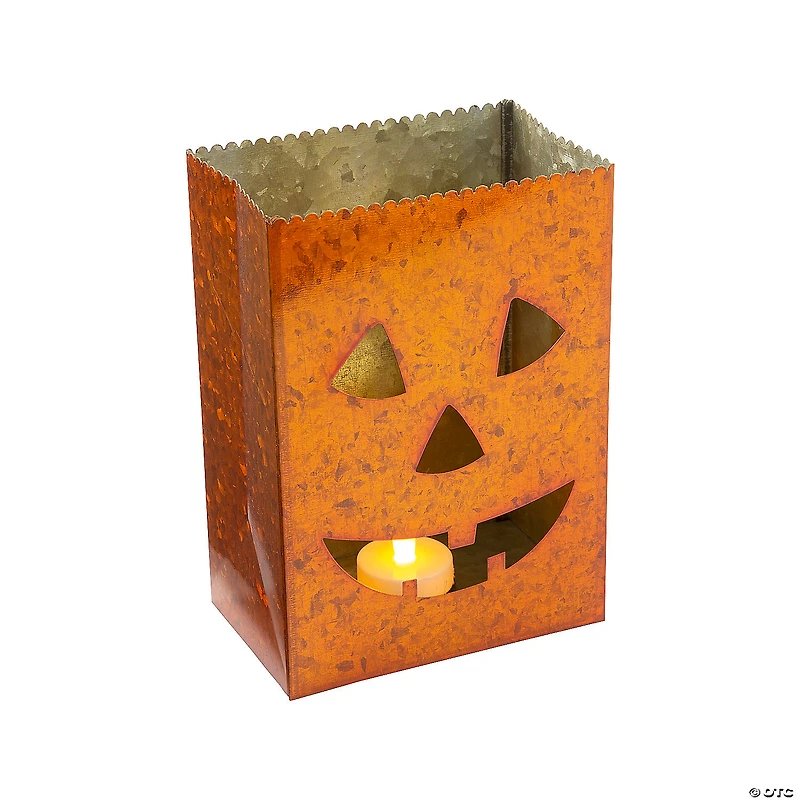 Jack-O’-Lantern Tabletop Luminary Halloween Decorations
