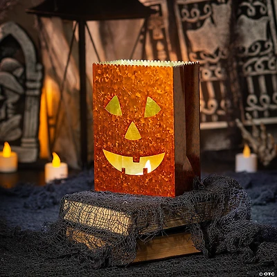 Jack-O’-Lantern Tabletop Luminary Halloween Decorations