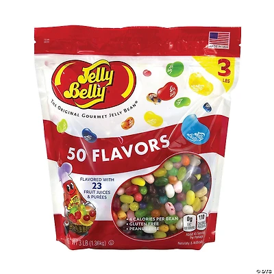 JELLY BELLY 50 Flavors Jelly Beans Assortment, 3 lb