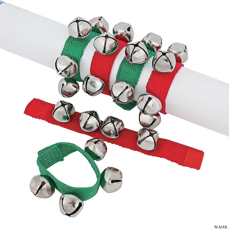 Jingle Bell Bracelets - 12 Pc.
