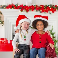 Jingle Bell Necklaces - 12 Pc.