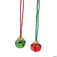 Jingle Bell Necklaces - 12 Pc.