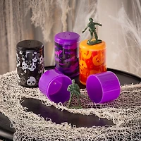 Jumbo Army Toy-Filled Halloween Containers - 12 Pc.