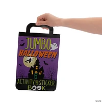 Jumbo Halloween Activity & Sticker Books - 6 Pc.