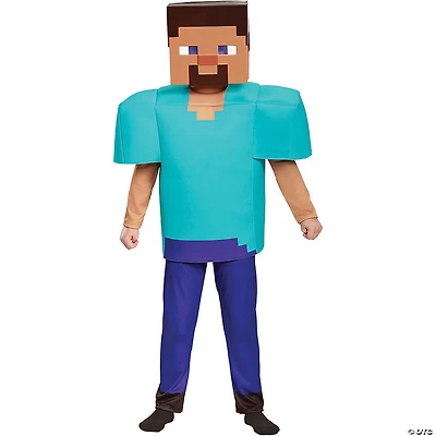 Kid’s Deluxe Minecraft Steve Halloween Costume