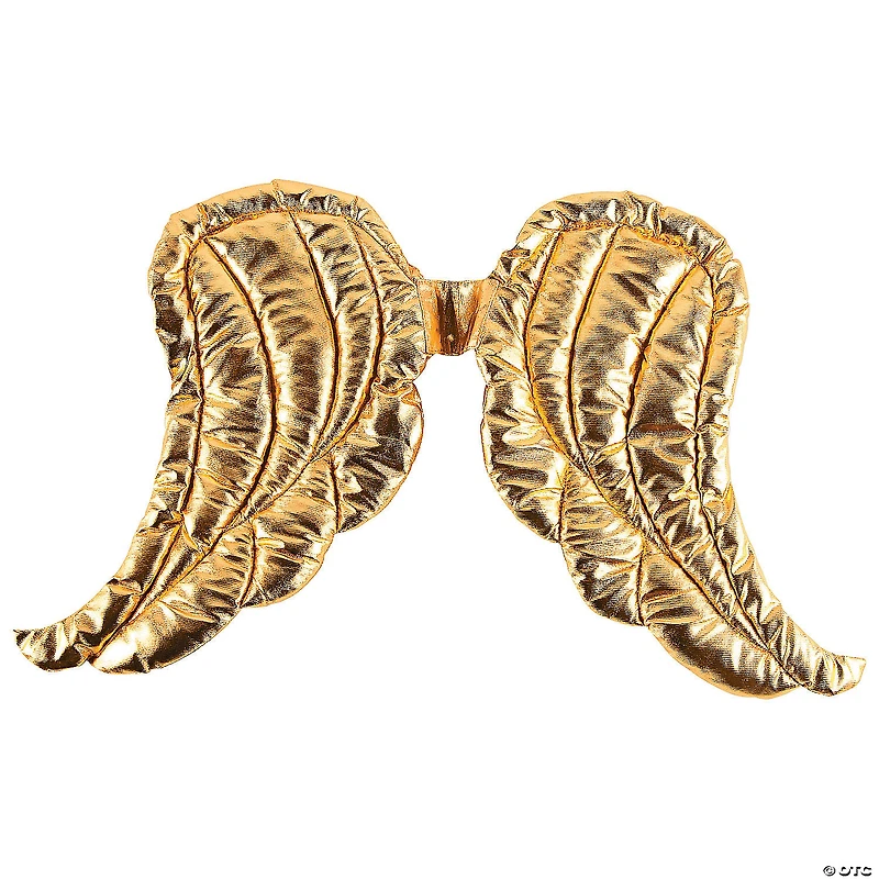 Kid’s Gold Plush Angel Wings