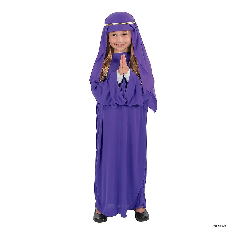 Kid’s Purple Nativity Hat