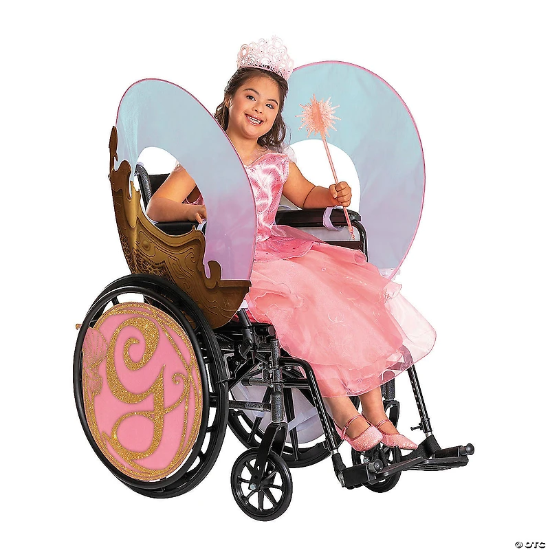 Kids Adaptive Wicked™ Glinda Wheelchair Cover Costume Accessory