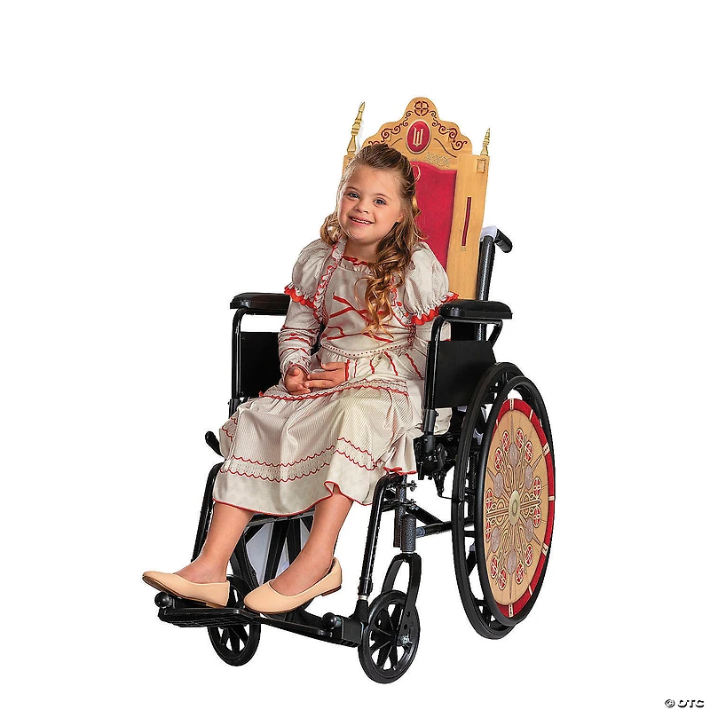 Kids Adaptive Wicked™ Nessa Rose Wheelchair Cover Costume Accessory