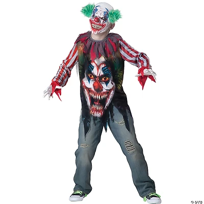 Kids Big Top Terror Clown Costume