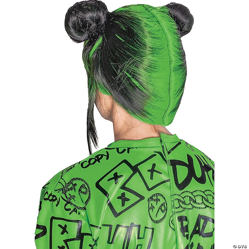 Kids Billie Eilish Double Bun Wig