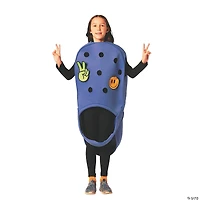 Kids Blue Garden Clog Beach Shoe Costume - 7-10