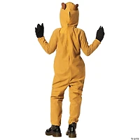 Kids Capybara Hooded Jumpsuit Costume - 3-6