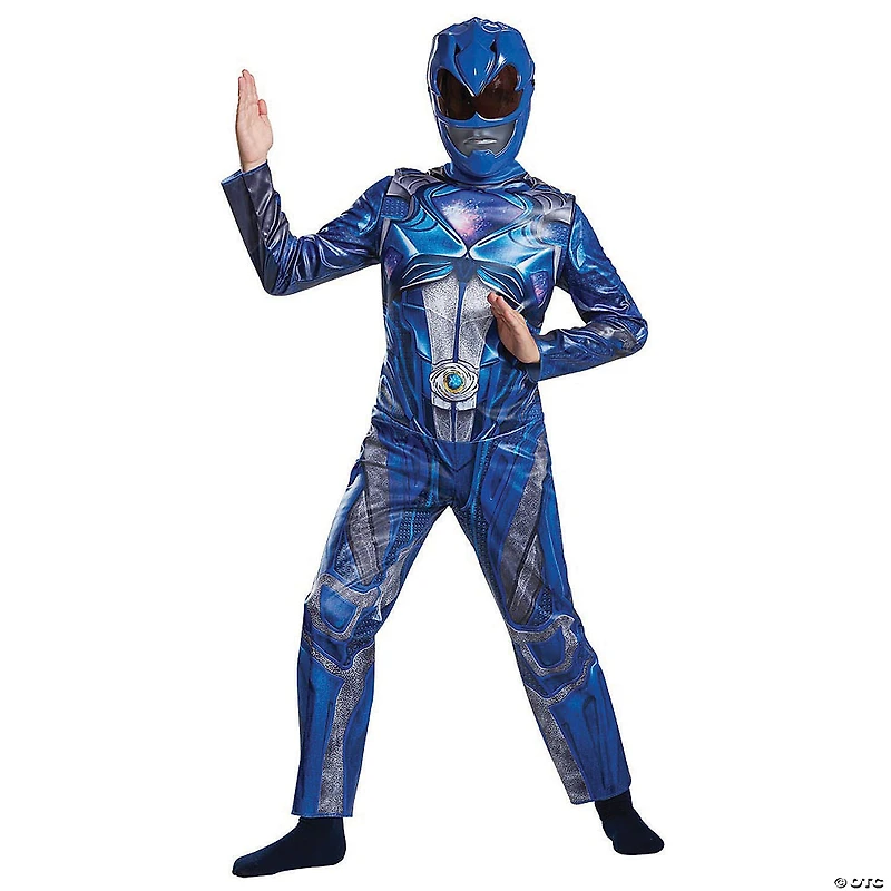 Kids Classic Mighty Morphin Power Rangers™ Blue Ranger Jumpsuit Costume