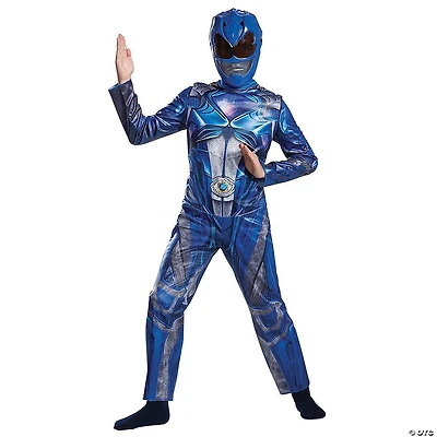 Kids Classic Mighty Morphin Power Rangers™ Blue Ranger Jumpsuit Costume
