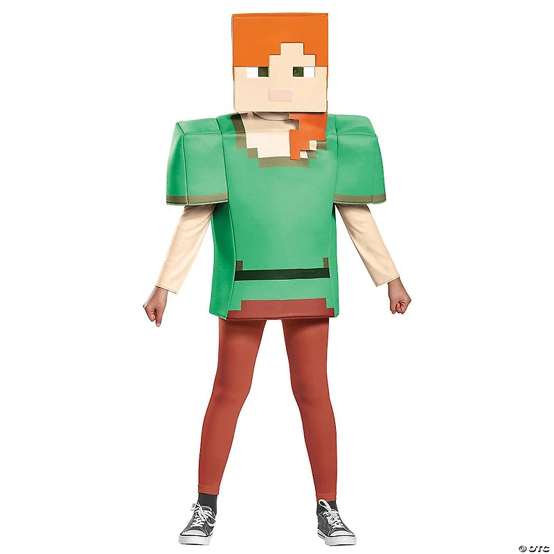 Kids Classic Minecraft Alex Costume