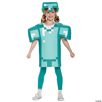 Kids Classic Minecraft Armor Costume