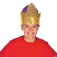 Kids Deluxe Kings‘ Crowns with Sequins