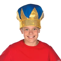 Kids Deluxe Kings‘ Crowns with Sequins