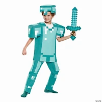 Kids Deluxe Minecraft Armor Costume