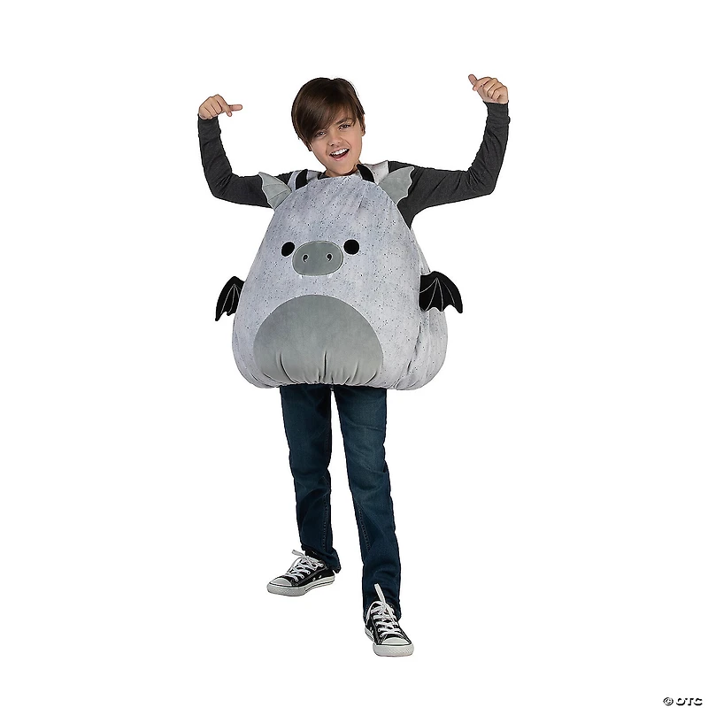 Kids Deluxe Squishmallows™ Gio the Gargoyle Stuffed Costume - One Size