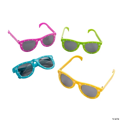 Kids Easter Bunny Print Sunglasses  - 12 Pc.