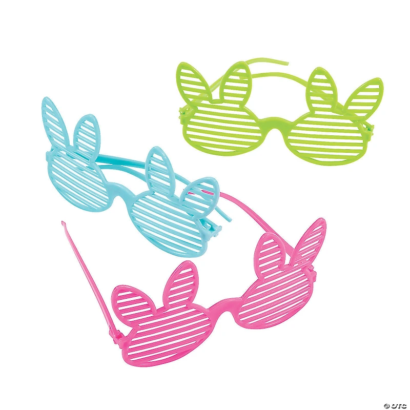Kids Easter Bunny Shutter Glasses - 12 Pc.