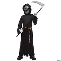 Kids Electro Skull Reaper w/ Light-Up Mask Costume