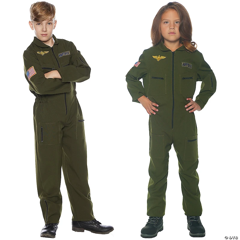 Kids Flight Suit Costume