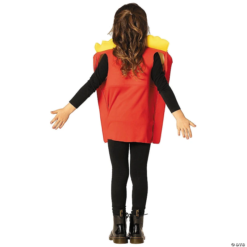 Kids French Fries Foam Tunic Costume - 3-6
