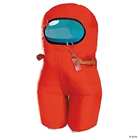 Kids Inflatable Among Us™ Red Imposter Costume - One Size