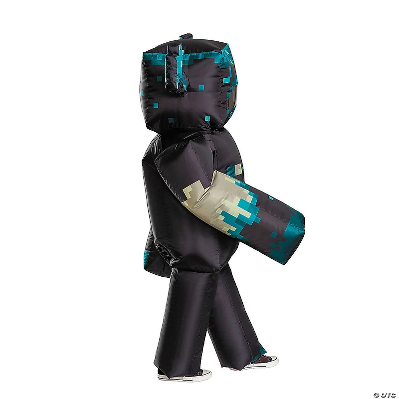 Kids Inflatable Minecraft™ Warden Costume - One Size