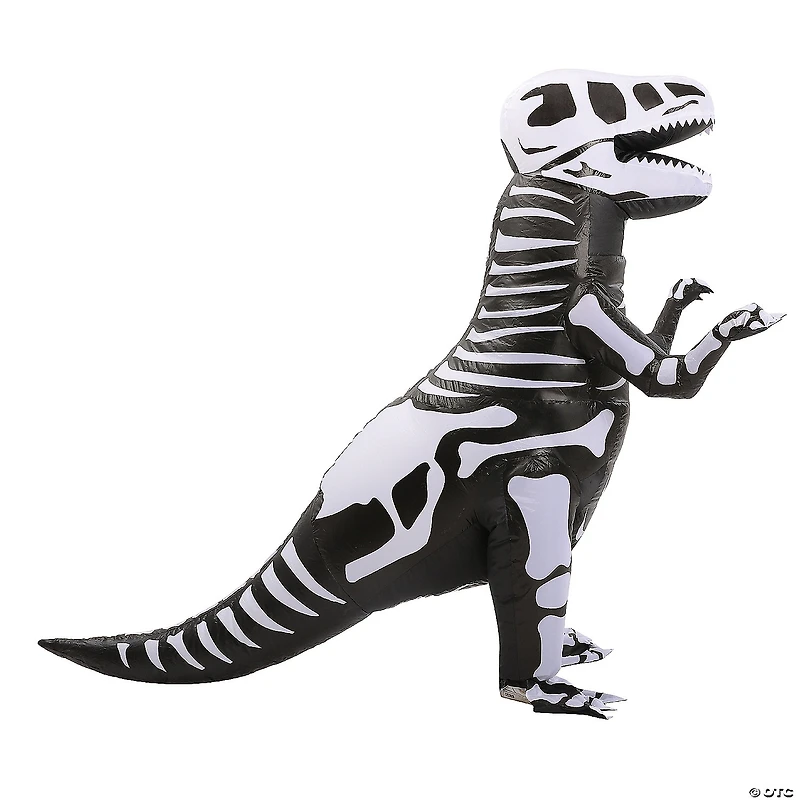 Kids Inflatable Skeleton T-Rex Costume