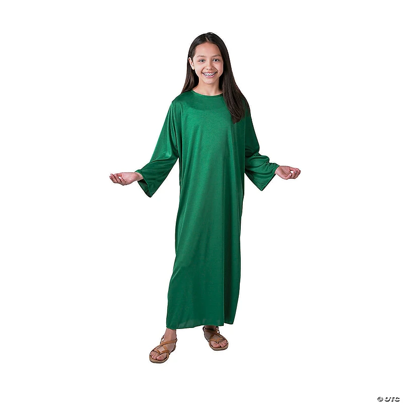 Kids’ L/XL Green Nativity Gown