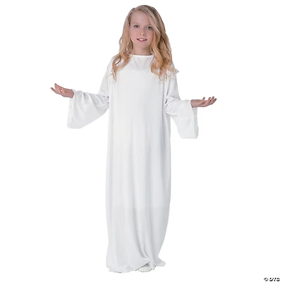 Kids’ L/XL White Angel Gown Set