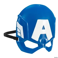 Kids Marvel Captain America Plastic Face Mask
