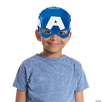 Kids Marvel Captain America Plastic Face Mask